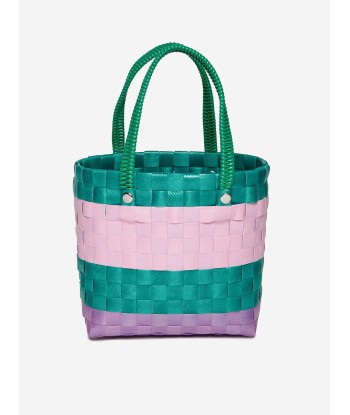 MARNI Girls Braided Sunday Morning Bag in Green (15cm) brillant des détails fins