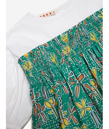 MARNI Grils Carioca Print Shirt in Green Par le système avancé 