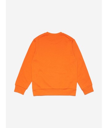 MARNI Kids Frog Print Logo Sweatshirt in Orange l'achat 