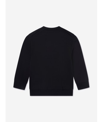 MARNI Kids Logo Sweatshirt in Black solde