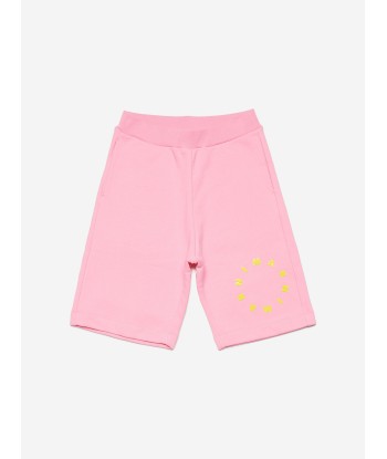 MARNI Kids Round Logo Shorts in Pink meilleur choix