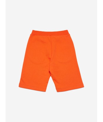 MARNI Kids Round Logo Shorts in Orange le des métaux précieux