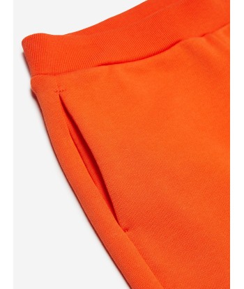 MARNI Kids Round Logo Shorts in Orange le des métaux précieux