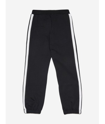 MARNI Kids Stripe Logo Joggers in Black Fin de série