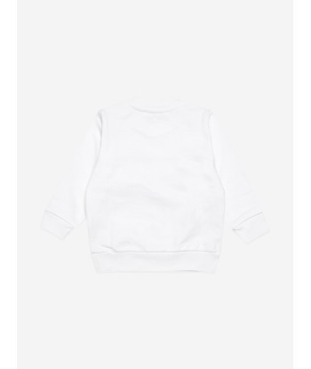 MARNI Baby Girls Flower Print Sweatshirt in White suggérées chez