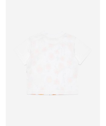 MARNI Baby Girls Flower Print T-Shirt in White les ligaments