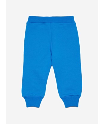 MARNI Baby Round Logo Joggers in Blue chez Cornerstreet bien 