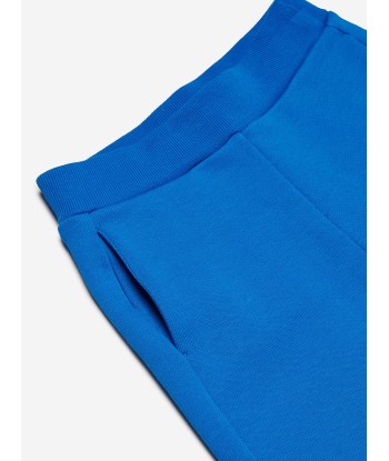 MARNI Baby Round Logo Joggers in Blue chez Cornerstreet bien 