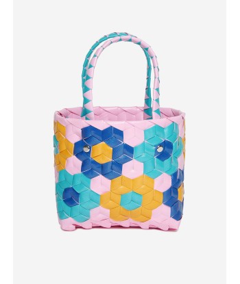 MARNI Girls Sunflower Woven Bag in Pink (17.5cm) En savoir plus