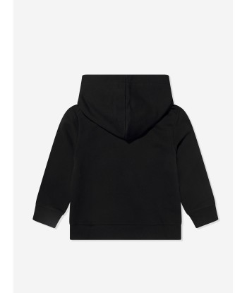 MARNI Kids Logo Hoodie in Black Véritable concentré